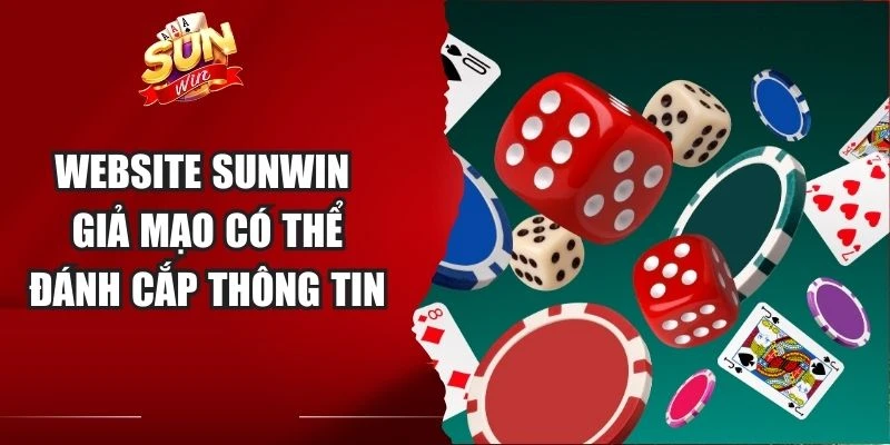 Website Sunwin giả mạo có thể đánh cắp thông tin